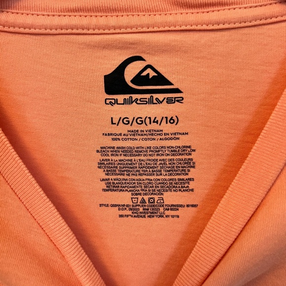 Bundle of 7 Boys Graphic T-Shirts Nike, Hurley, Quicksilver, Cotton & Co L-XL - Picture 6 of 13